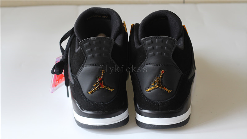 Air Jordan 4 Retro Royalty Black Suede